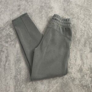 Lululemon Pants Womens 2 Soft Ambitions High Rise Joggers Gray Sage Athleisure